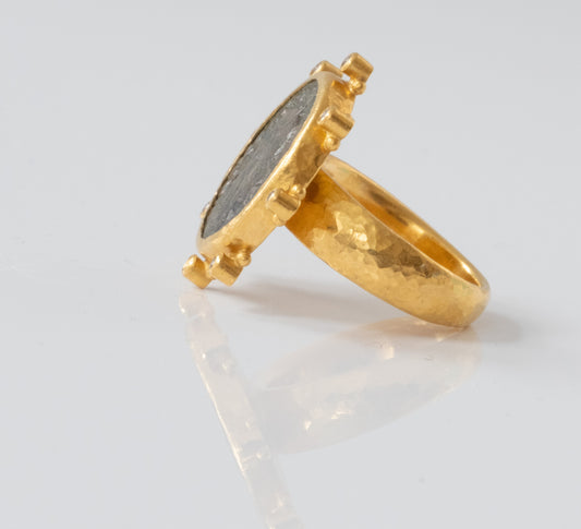 Gurhan 24K Gold OOAK Antiquities Ring - Premium Ring from All The Best Vintage - Just $6500! Shop now at All The Best Vintage
