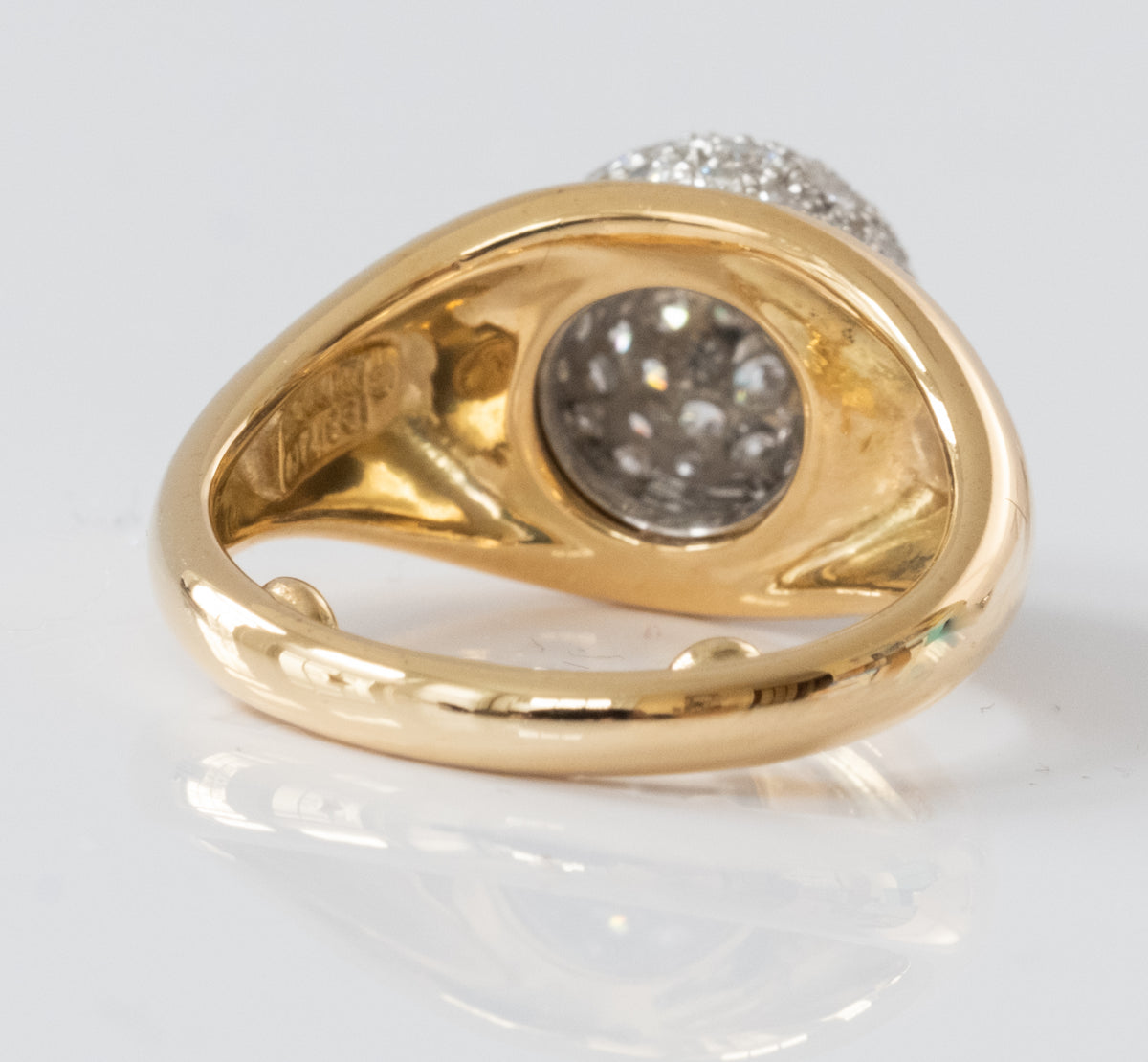 HOLD for DR Tiffany & Co Paloma Picasso Vintage Diamond Ball Ring 18K - Premium Ring from All The Best Vintage - Just $5495! Shop now at All The Best Vintage