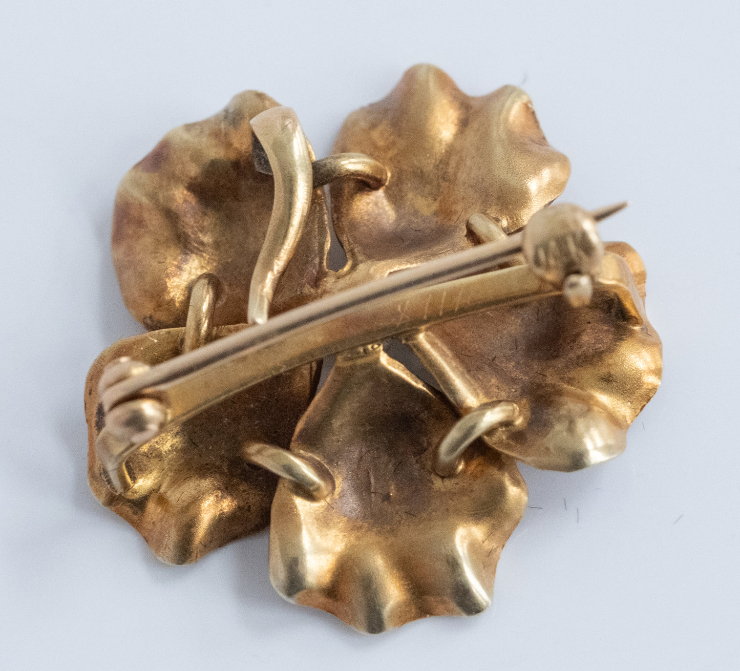 Antique Art Nouveau 14K Enamel and Pearl Pin / Pendant - Premium Brooch from All The Best Vintage - Just $795! Shop now at All The Best Vintage