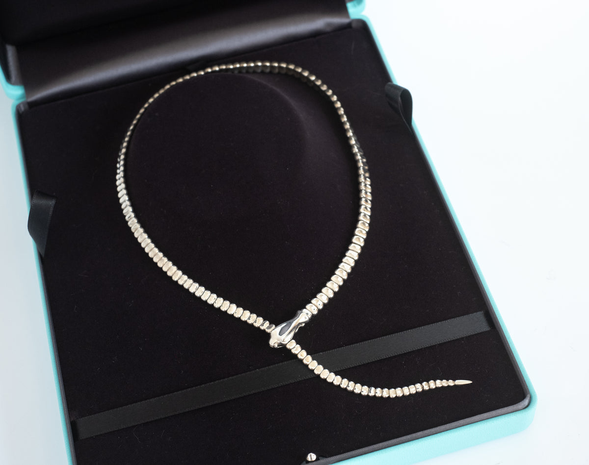 Elsa Peretti for Tiffany Snake Necklace - Premium Necklace from All The Best Vintage - Just $5900! Shop now at All The Best Vintage