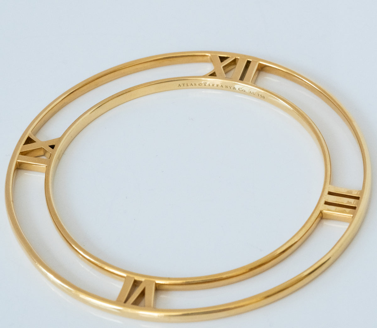 Tiffany & Co 18K Atlas Bangle Bracelet - Premium Bracelet from All The Best Vintage - Just $4695! Shop now at All The Best Vintage