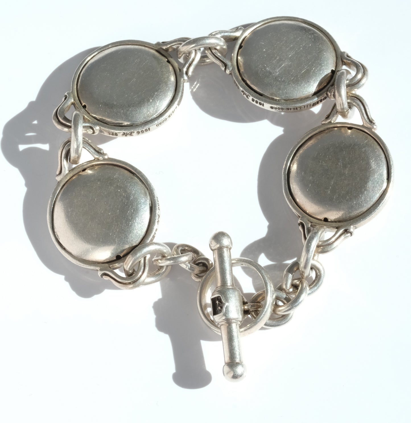 Kieselstein-Cord Sterling Sun Link Bracelet - Premium Bracelet from All The Best Vintage - Just $945! Shop now at All The Best Vintage