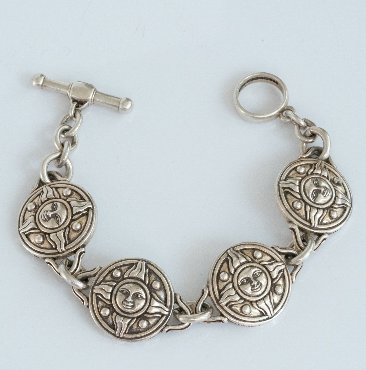Kieselstein-Cord Sterling Sun Link Bracelet - Premium Bracelet from All The Best Vintage - Just $945! Shop now at All The Best Vintage