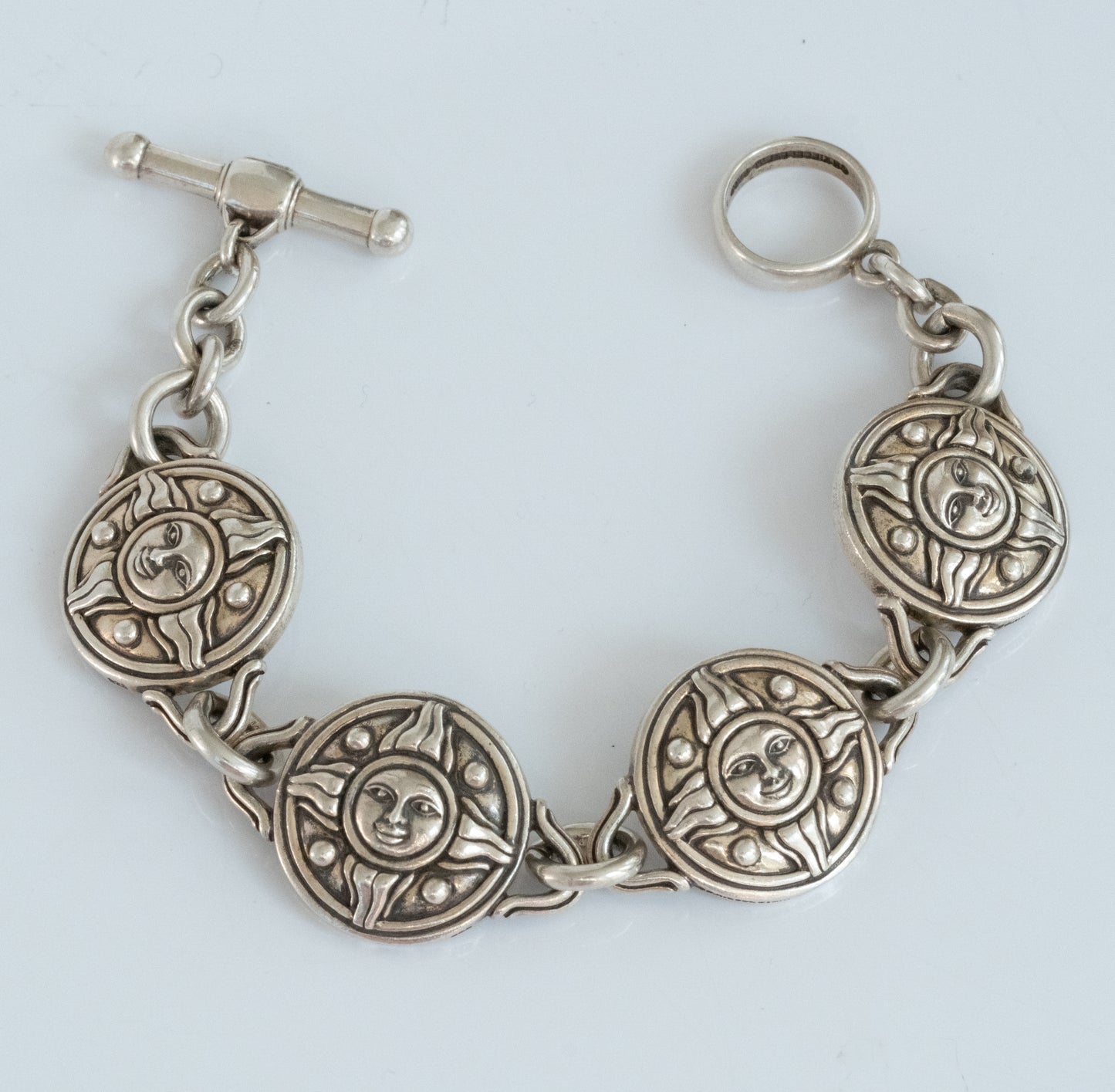 Kieselstein-Cord Sterling Sun Link Bracelet - Premium Bracelet from All The Best Vintage - Just $945! Shop now at All The Best Vintage