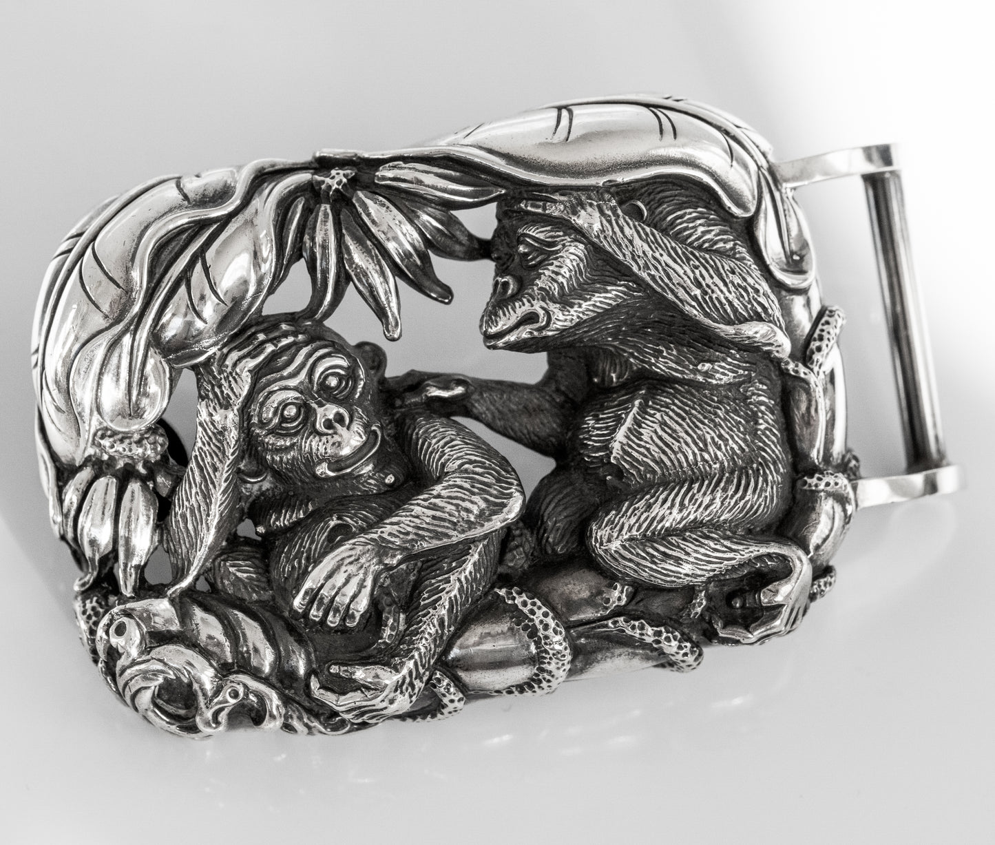 Kieselstein Cord Vintage Sterling Monket Belt Buckle - Premium Belt Buckle from Kieselstein-Cord - Just $1495! Shop now at All The Best Vintage