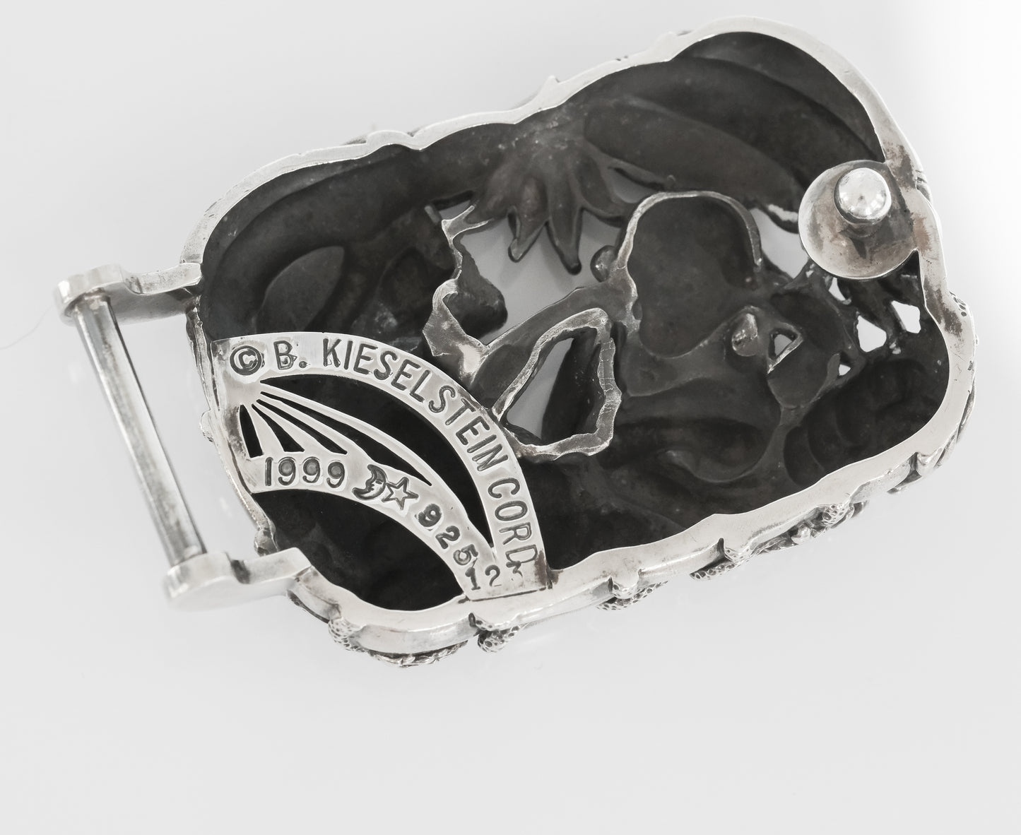Kieselstein Cord Vintage Sterling Monket Belt Buckle - Premium Belt Buckle from Kieselstein-Cord - Just $1495! Shop now at All The Best Vintage