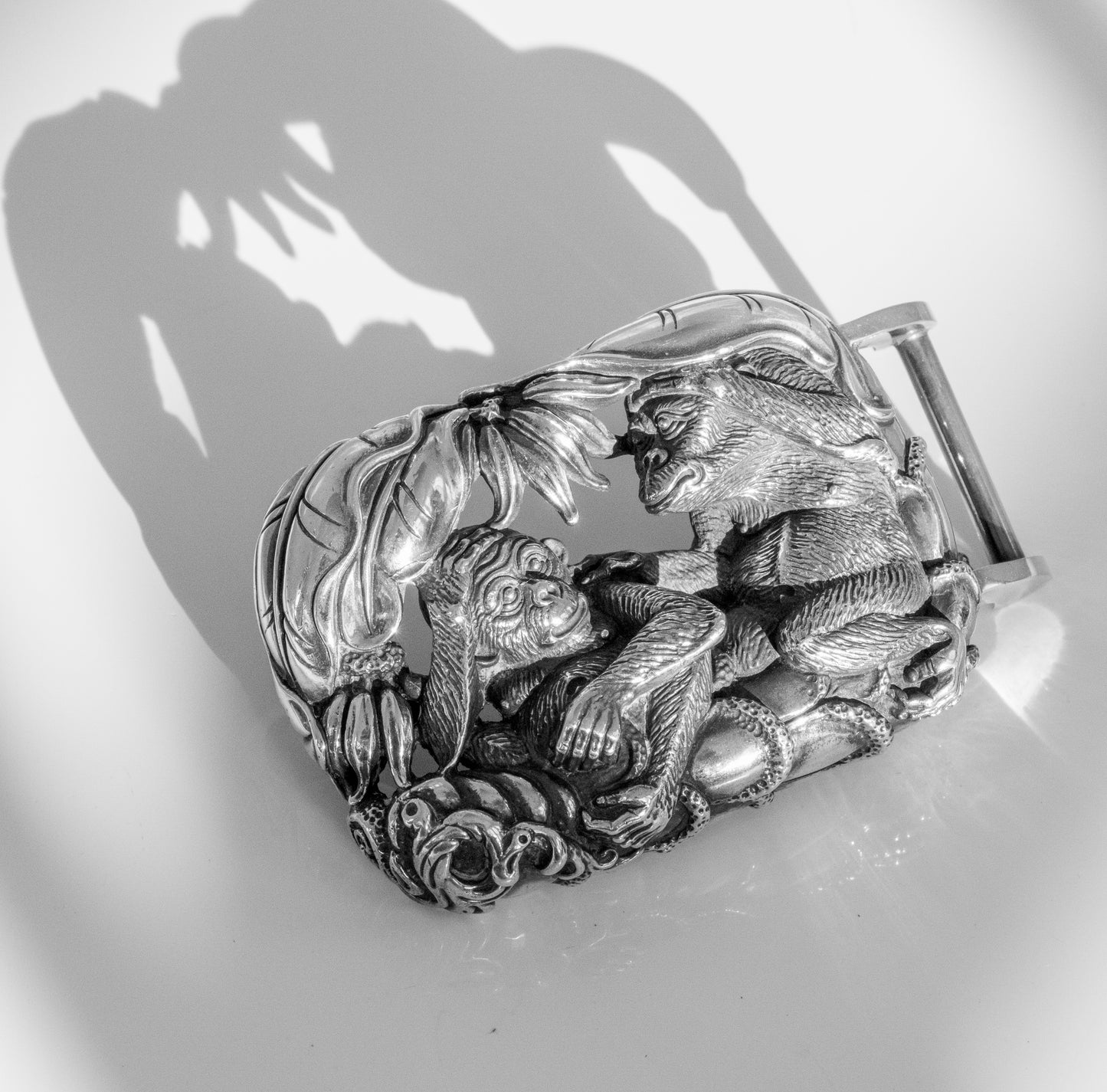 Kieselstein Cord Vintage Sterling Monket Belt Buckle - Premium Belt Buckle from Kieselstein-Cord - Just $1495! Shop now at All The Best Vintage