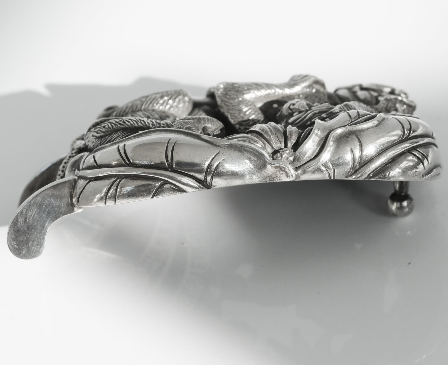 Kieselstein Cord Vintage Sterling Monket Belt Buckle - Premium Belt Buckle from Kieselstein-Cord - Just $1495! Shop now at All The Best Vintage