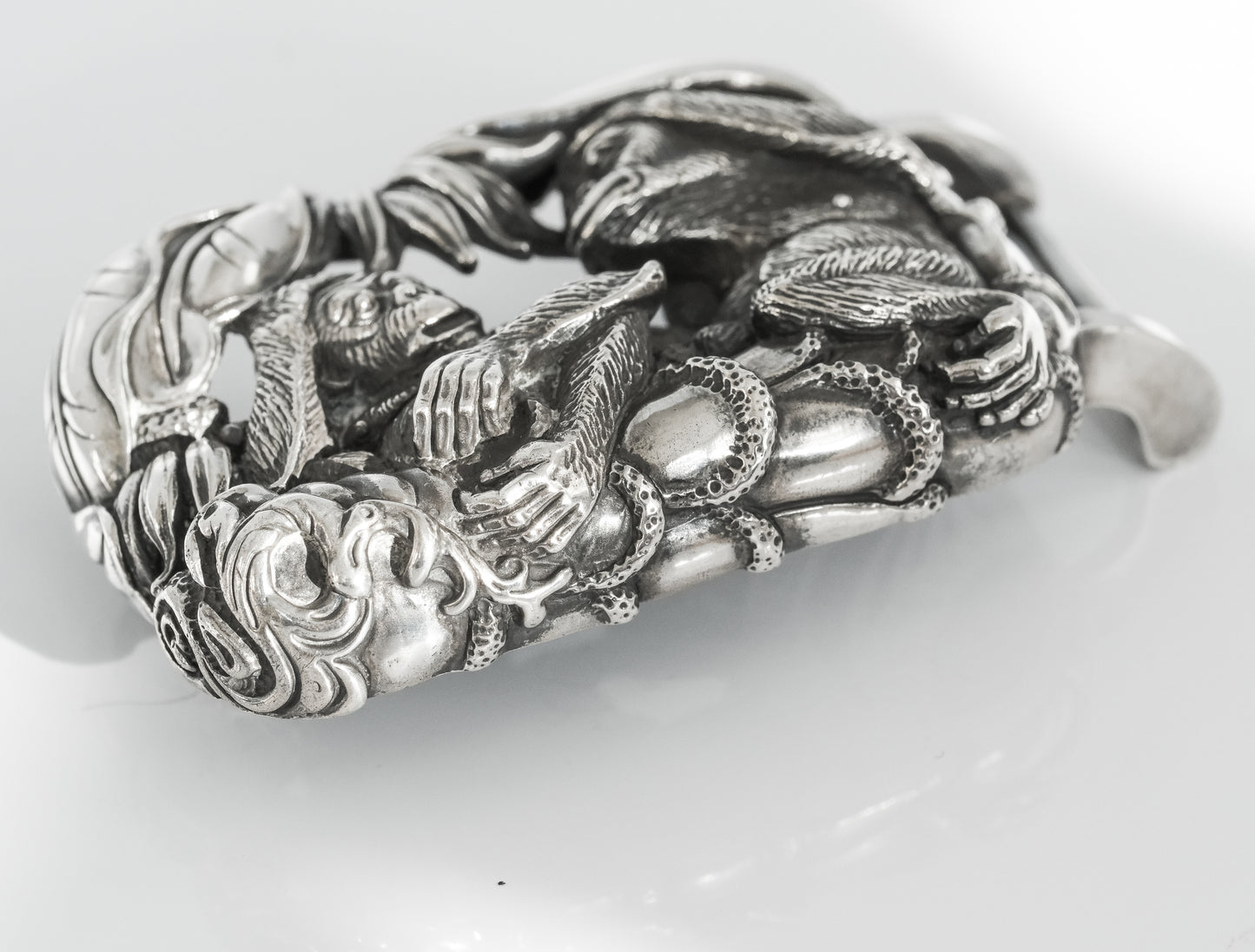 Kieselstein Cord Vintage Sterling Monket Belt Buckle - Premium Belt Buckle from Kieselstein-Cord - Just $1495! Shop now at All The Best Vintage