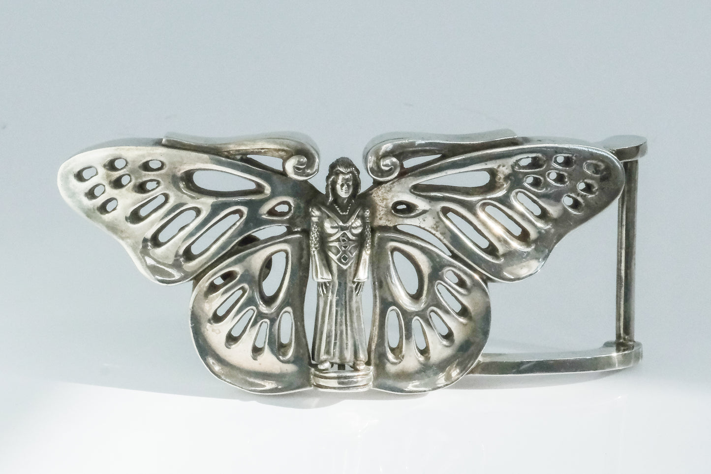 Large Vintage Kieselstein Butterfly Fairy Belt Buckle - Premium Belt Buckle from All The Best Vintage - Just $1295! Shop now at All The Best Vintage