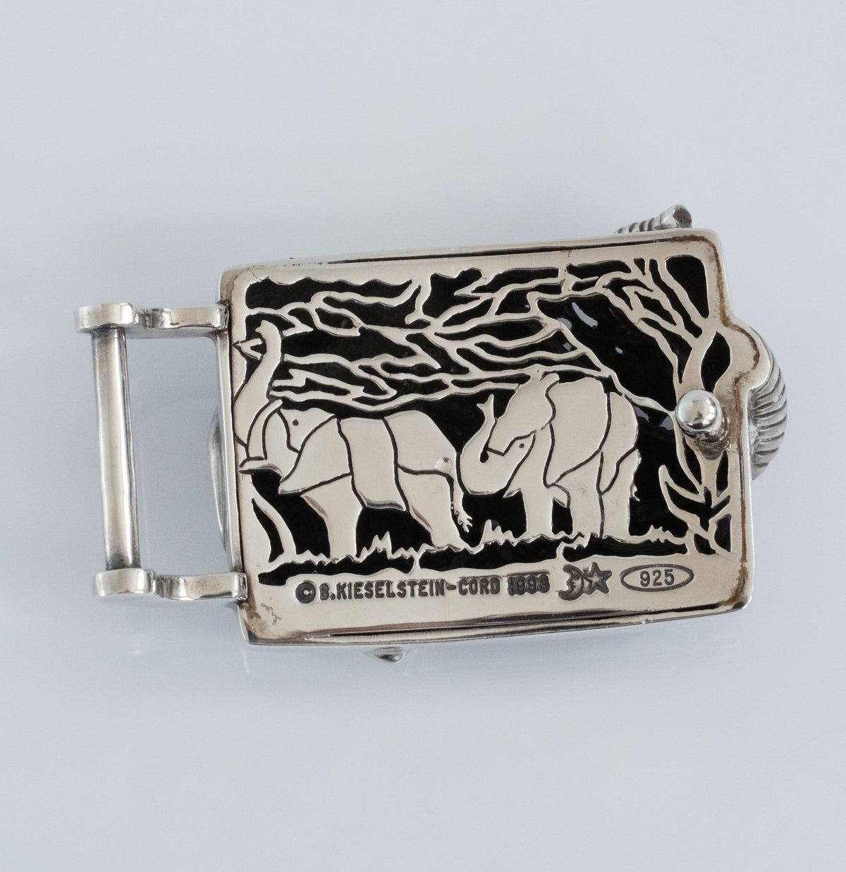 Barry Kieselstein Cord Elephant Belt Buckle - Sterling Silver - Premium from All The Best Vintage - Just $995! Shop now at All The Best Vintage