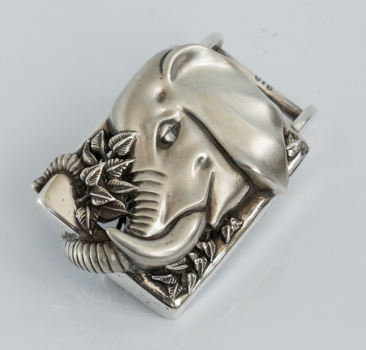Barry Kieselstein Cord Elephant Belt Buckle - Sterling Silver - Premium from All The Best Vintage - Just $995! Shop now at All The Best Vintage