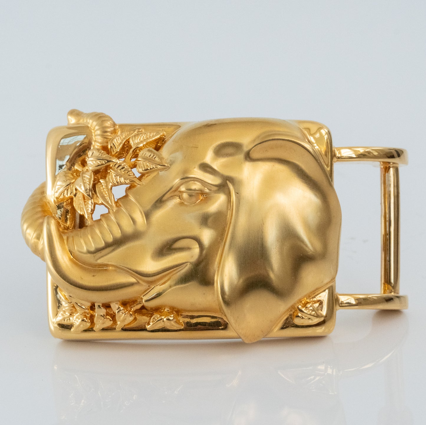 Kieselstein-Cord Art Bronze Vintage Elephant Belt Buckle - Premium from All The Best Vintage - Just $895! Shop now at All The Best Vintage