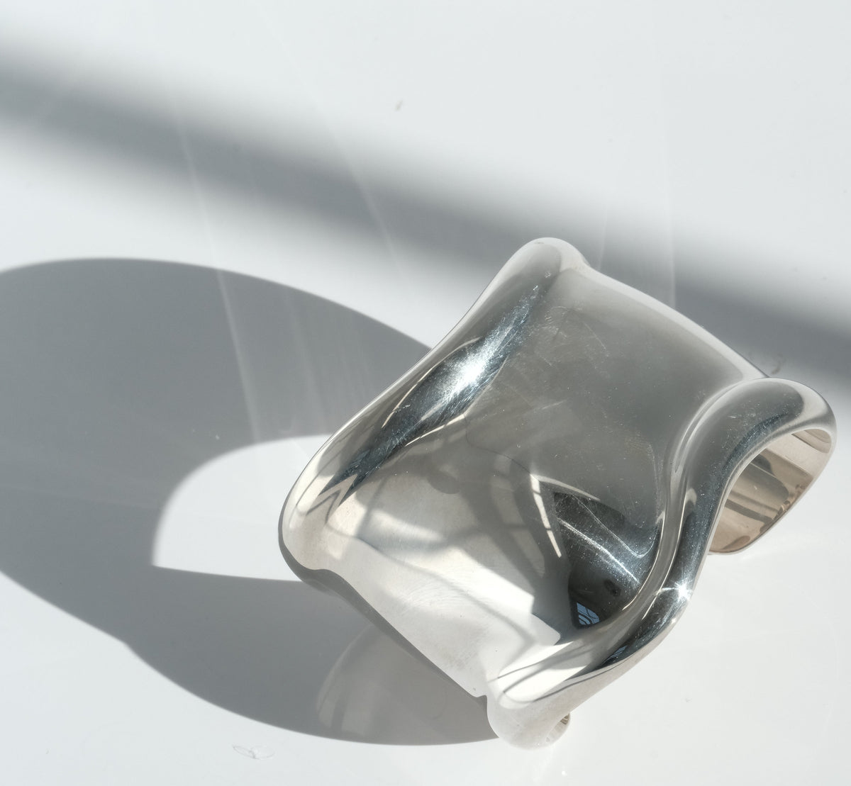 Elsa Peretti for Tiffany Co Sterling Silver Medium Bone Cuff - Premium Bracelet from Tiffany & Co - Just $1695! Shop now at All The Best Vintage