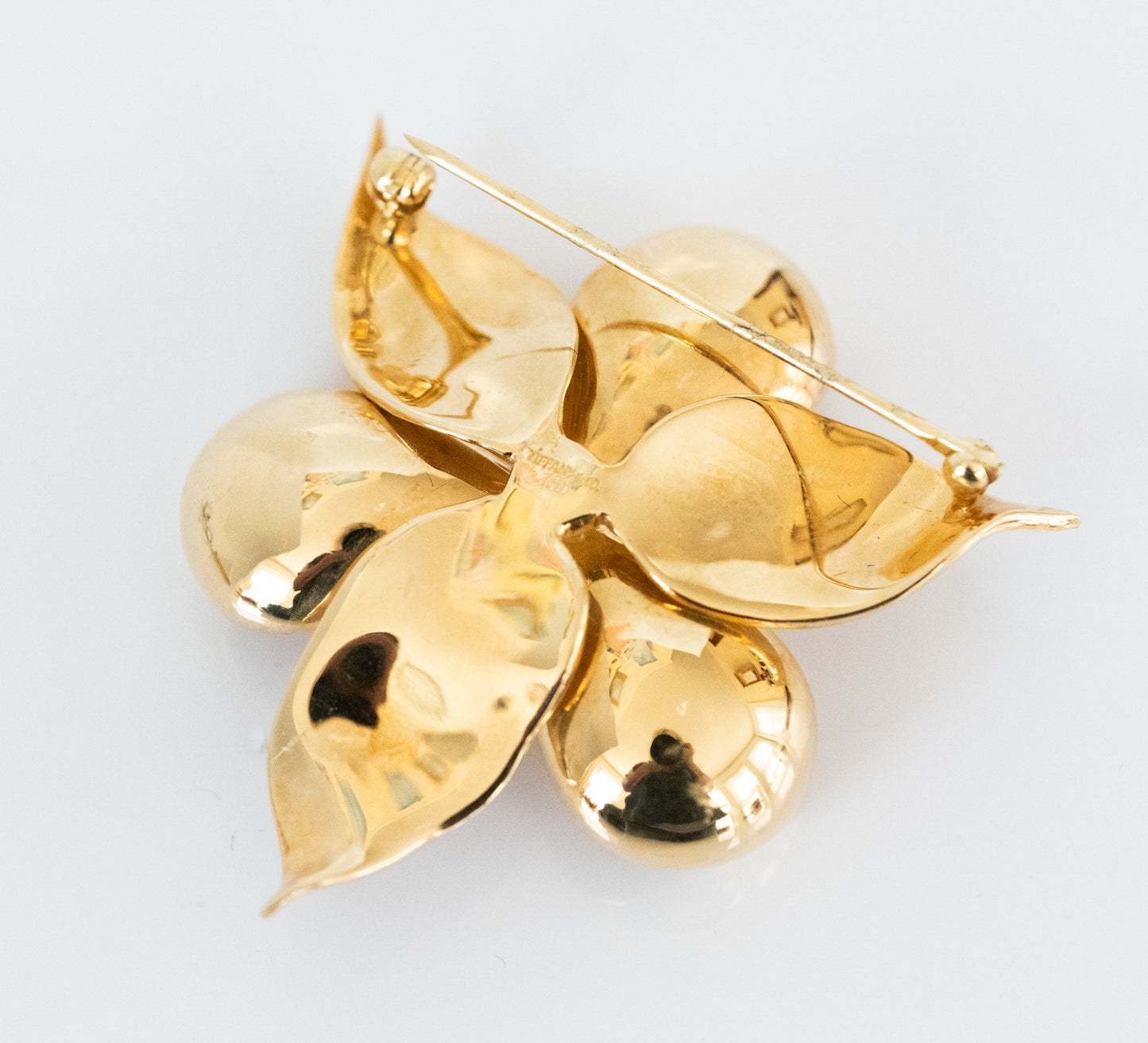 Tiffany and Co. 18K Vintage Diamond Dogwwod Flower Brooch - Premium Brooch from All The Best Vintage - Just $9650! Shop now at All The Best Vintage