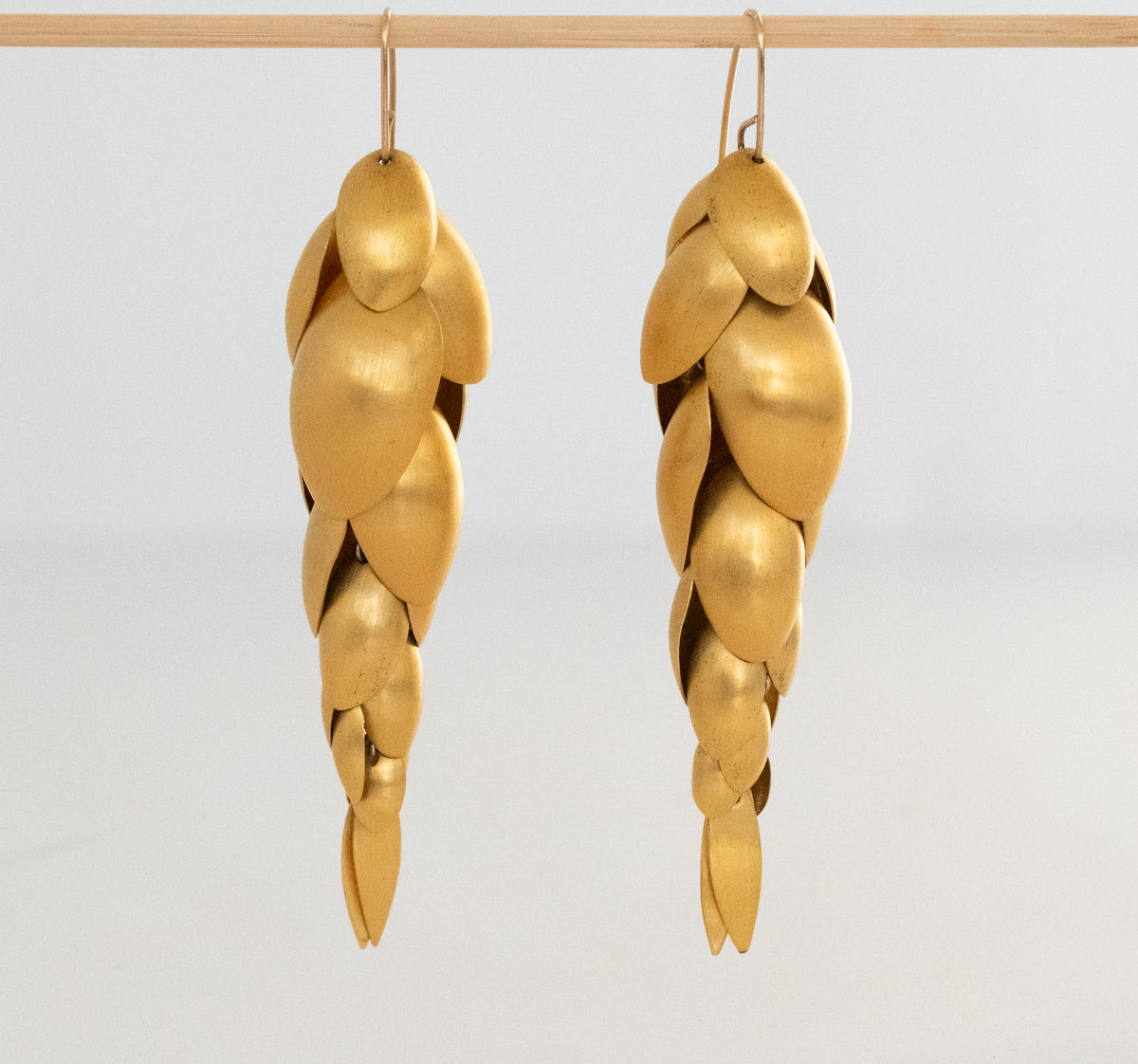 Ted Muehling Rare Vintage Large Articulated Pinecone Earrings - Premium Earrings from All The Best Vintage - Just $3250! Shop now at All The Best Vintage