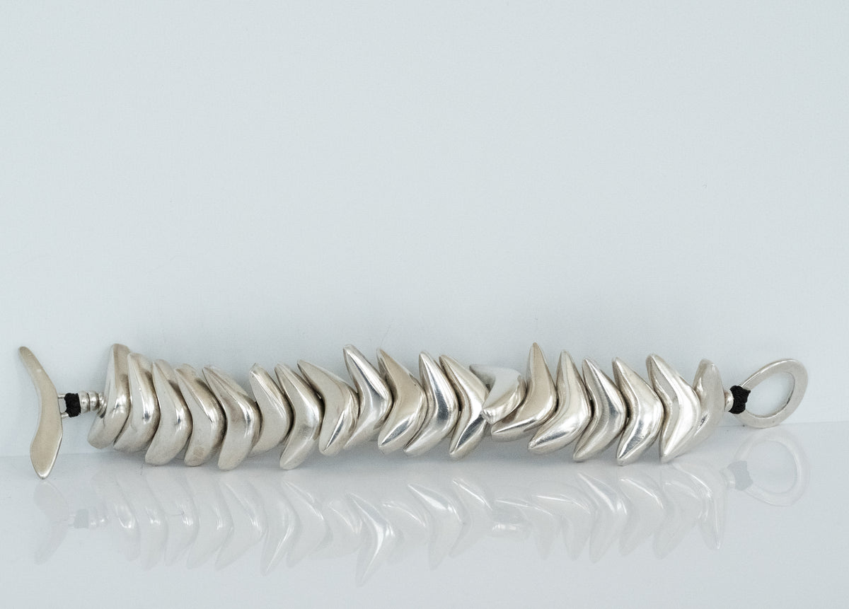 Jill Platner Sterling Silver Bracelet - Premium Bracelet from All The Best Vintage - Just $1295! Shop now at All The Best Vintage