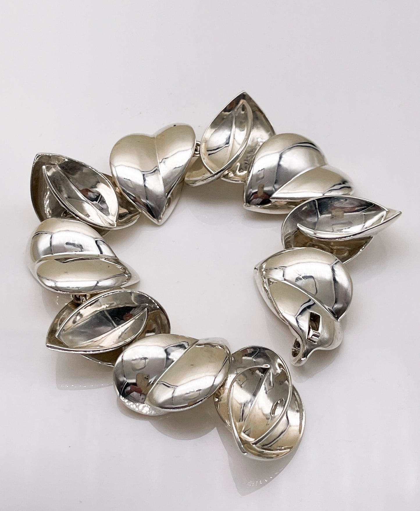 Tiffany & Co Frank Gehry Sterling Heart Bracelet - Premium Bracelet from All The Best Vintage - Just $1495! Shop now at All The Best Vintage