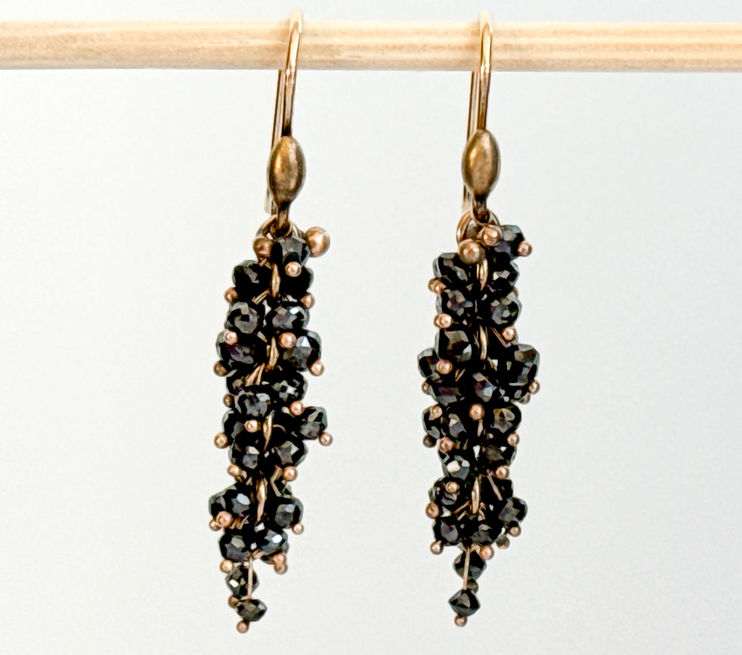 Ted Muehling Black Diamond Pussy Willow Earrings - Premium Earrings from All The Best Vintage - Just $3400! Shop now at All The Best Vintage