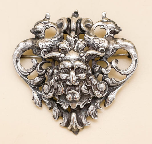 Rare Sterling Silver Brooch by CINI of Boston - Premium from All The Best Vintage - Just $495! Shop now at All The Best Vintage