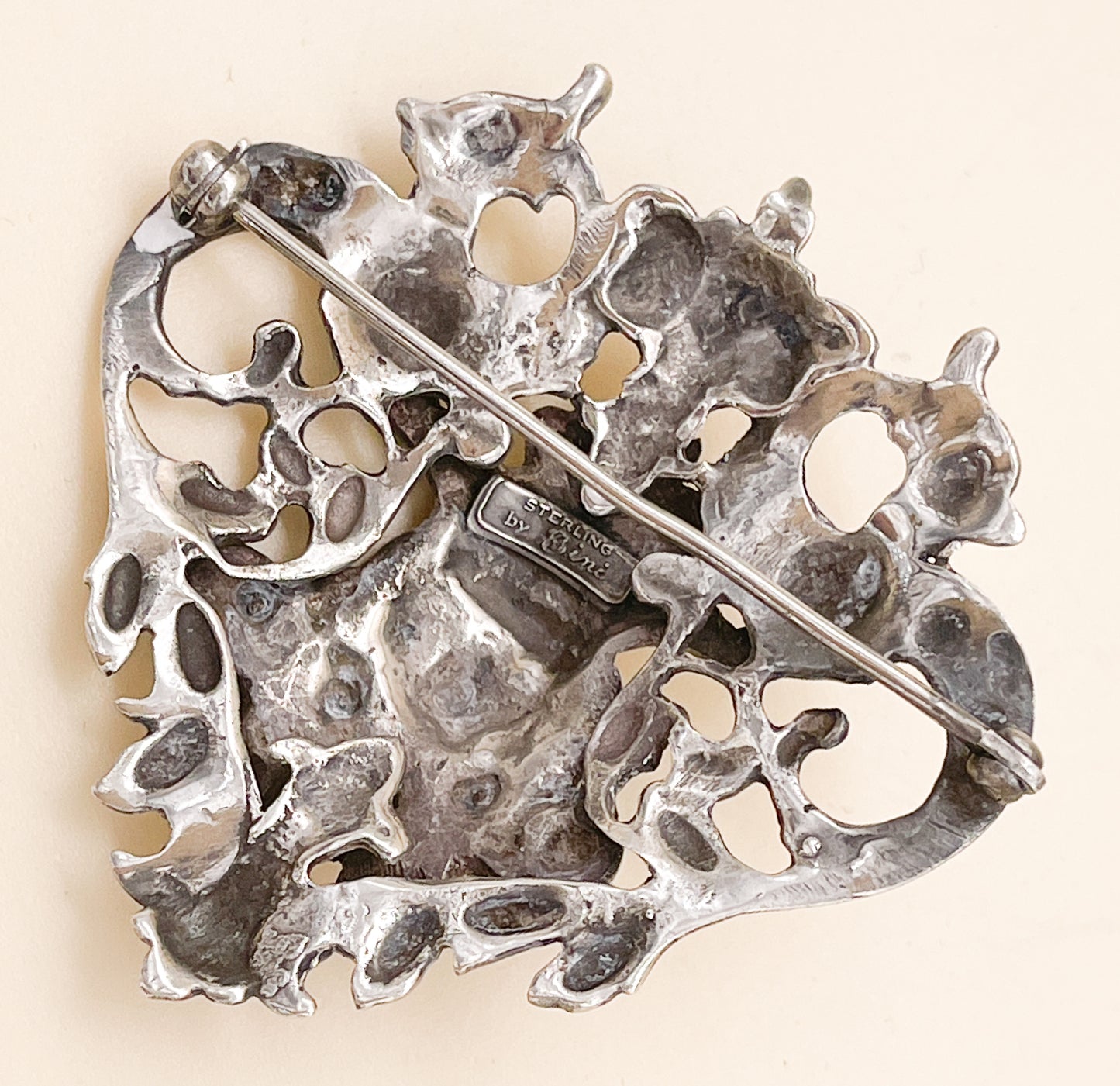 Rare Sterling Silver Brooch by CINI of Boston - Premium from All The Best Vintage - Just $495! Shop now at All The Best Vintage