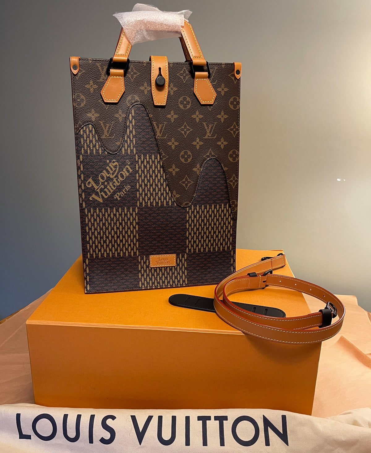 Louis Vuitton x Nigo Tote - New in Box - Premium from All The Best Vintage - Just $3295! Shop now at All The Best Vintage