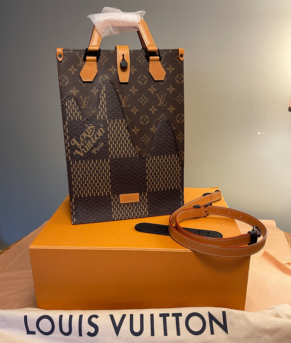 Louis Vuitton x Nigo Tote - New in Box - Premium from All The Best Vintage - Just $3295! Shop now at All The Best Vintage