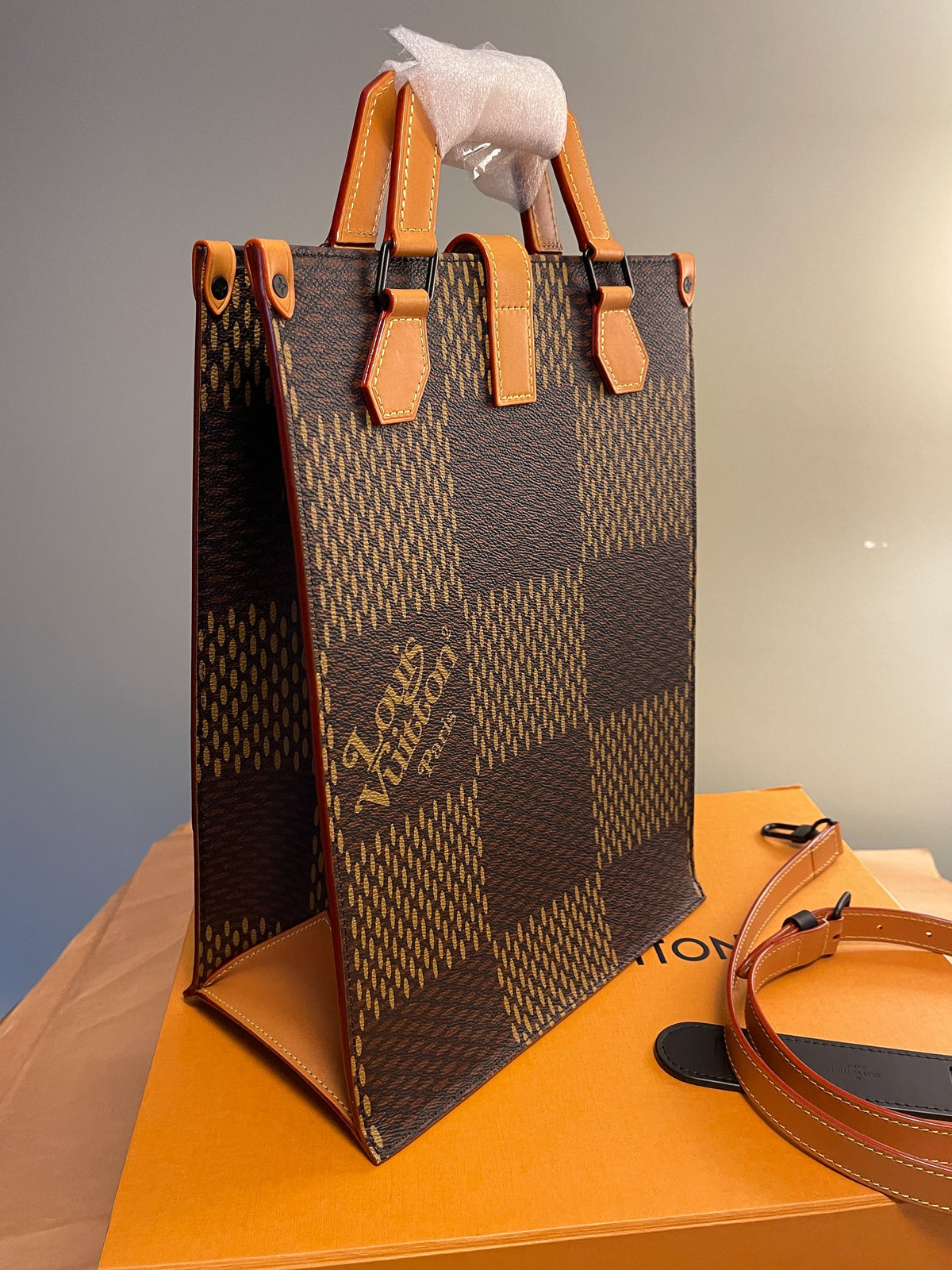 Louis Vuitton x Nigo Tote - New in Box - Premium from All The Best Vintage - Just $3295! Shop now at All The Best Vintage