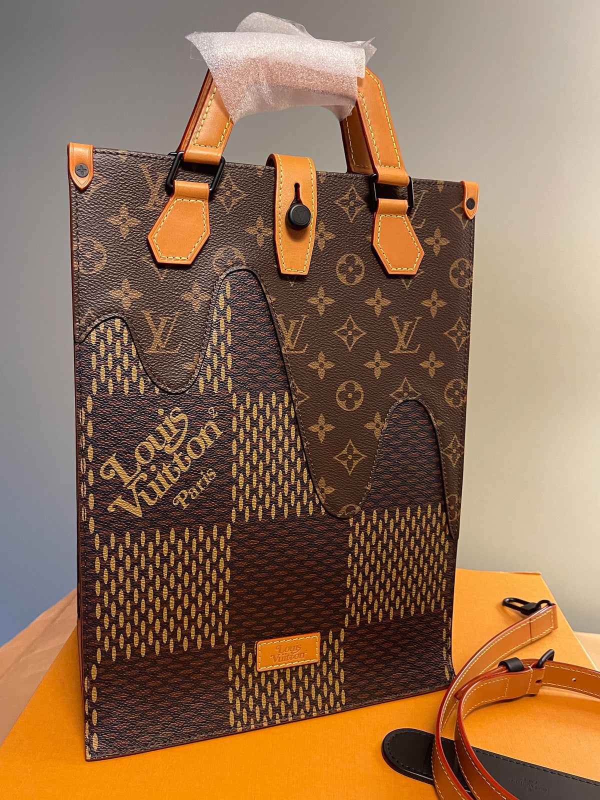 Louis Vuitton x Nigo Tote - New in Box - Premium from All The Best Vintage - Just $3295! Shop now at All The Best Vintage