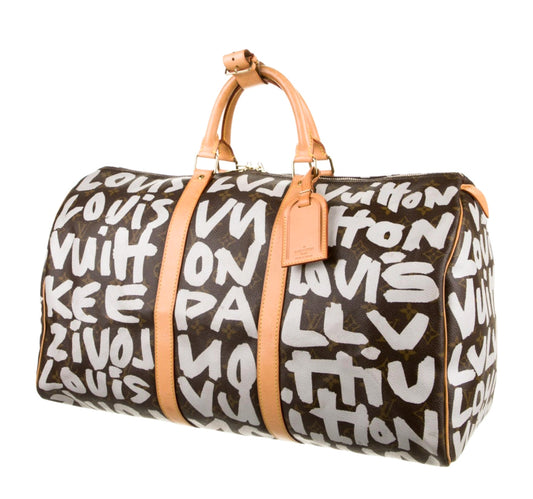 Louis Vuitton Vintage Graffiti Keepall 50 - Premium from All The Best Vintage - Just $3995! Shop now at All The Best Vintage