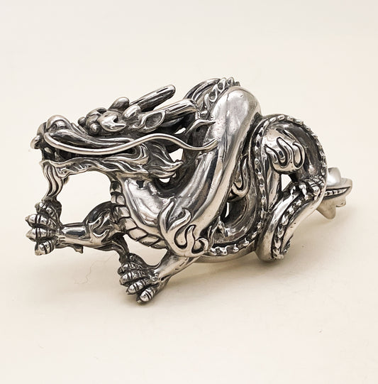 Kieselstein Cord Sterling Dragon Belt Buckle - Premium from All The Best Vintage - Just $1895! Shop now at All The Best Vintage