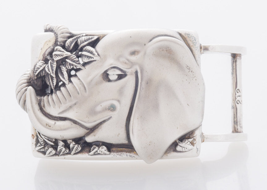 Barry Kieselstein Cord Elephant Belt Buckle - Sterling Silver - Premium from All The Best Vintage - Just $995! Shop now at All The Best Vintage