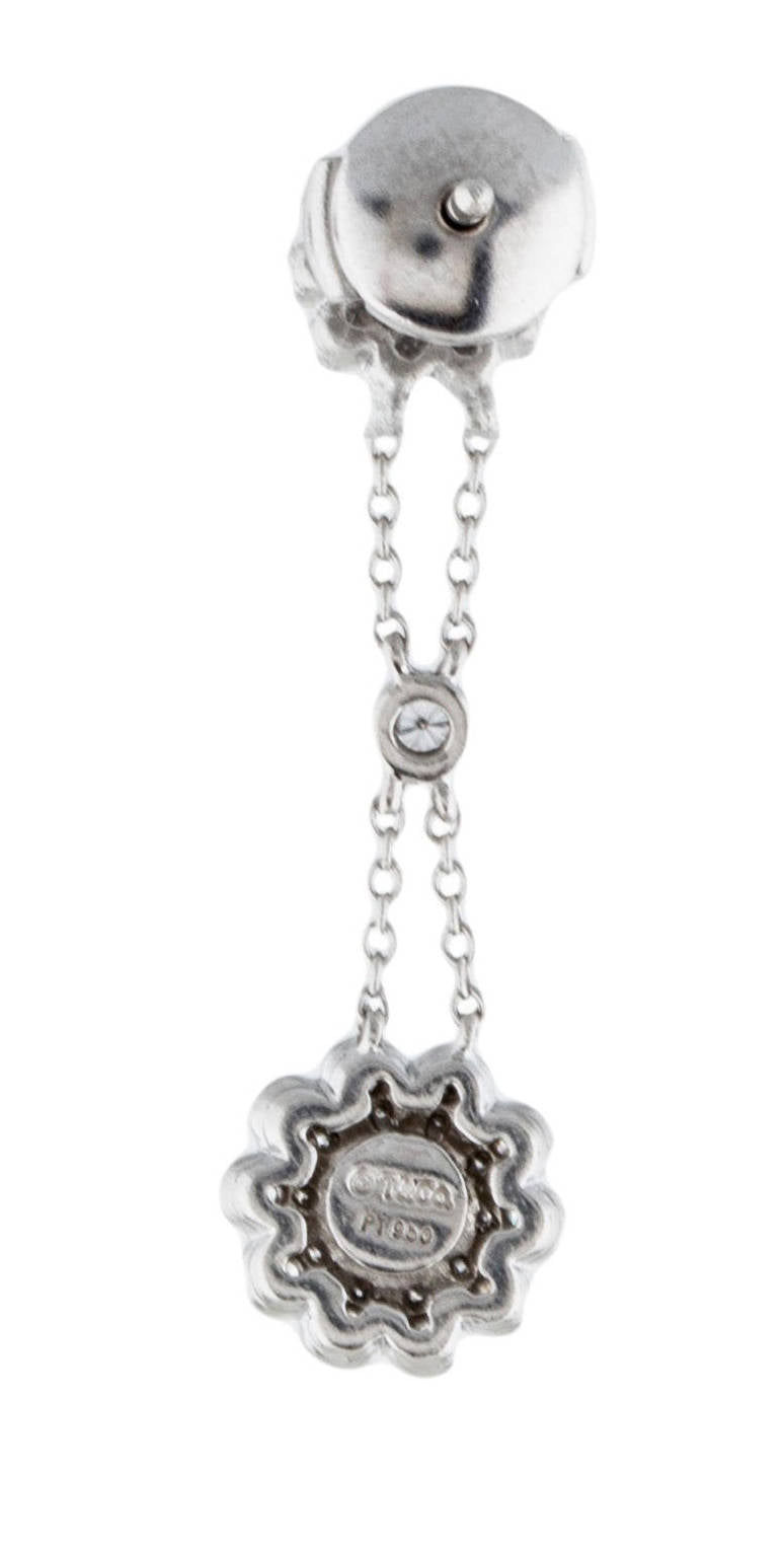 Vintage Tiffany & Co Platinum and Diamond Rose Collection Earrings - Premium from All The Best Vintage - Just $3995! Shop now at All The Best Vintage