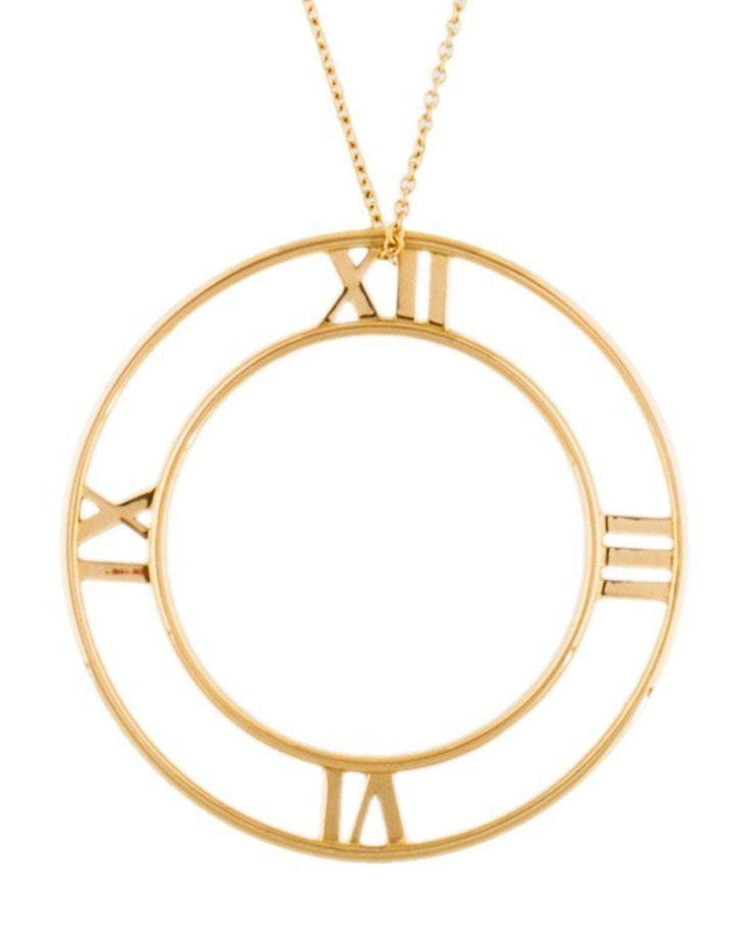 18K Yellow Gold Tiffany & Co. Atlas Pendant with Chain Necklace - Premium from All The Best Vintage - Just $2400! Shop now at All The Best Vintage