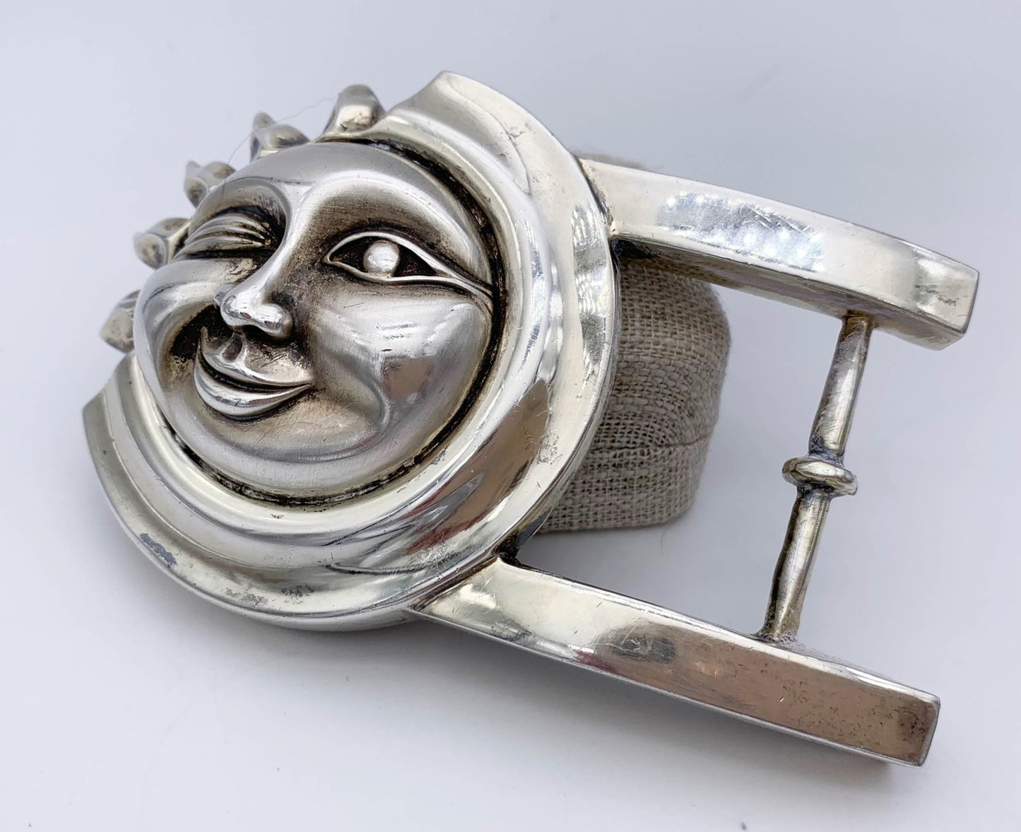 Kieselstein Cord Sun Sterling Silver Buckle - Premium from All The Best Vintage - Just $595! Shop now at All The Best Vintage