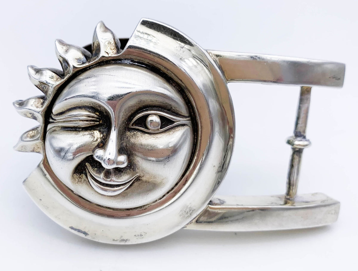 Kieselstein Cord Sun Sterling Silver Buckle - Premium from All The Best Vintage - Just $595! Shop now at All The Best Vintage