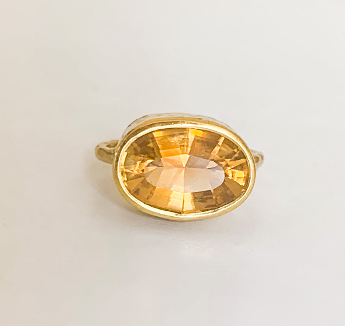 22K Gold Citrine Ring - Premium from All The Best Vintage - Just $795! Shop now at All The Best Vintage