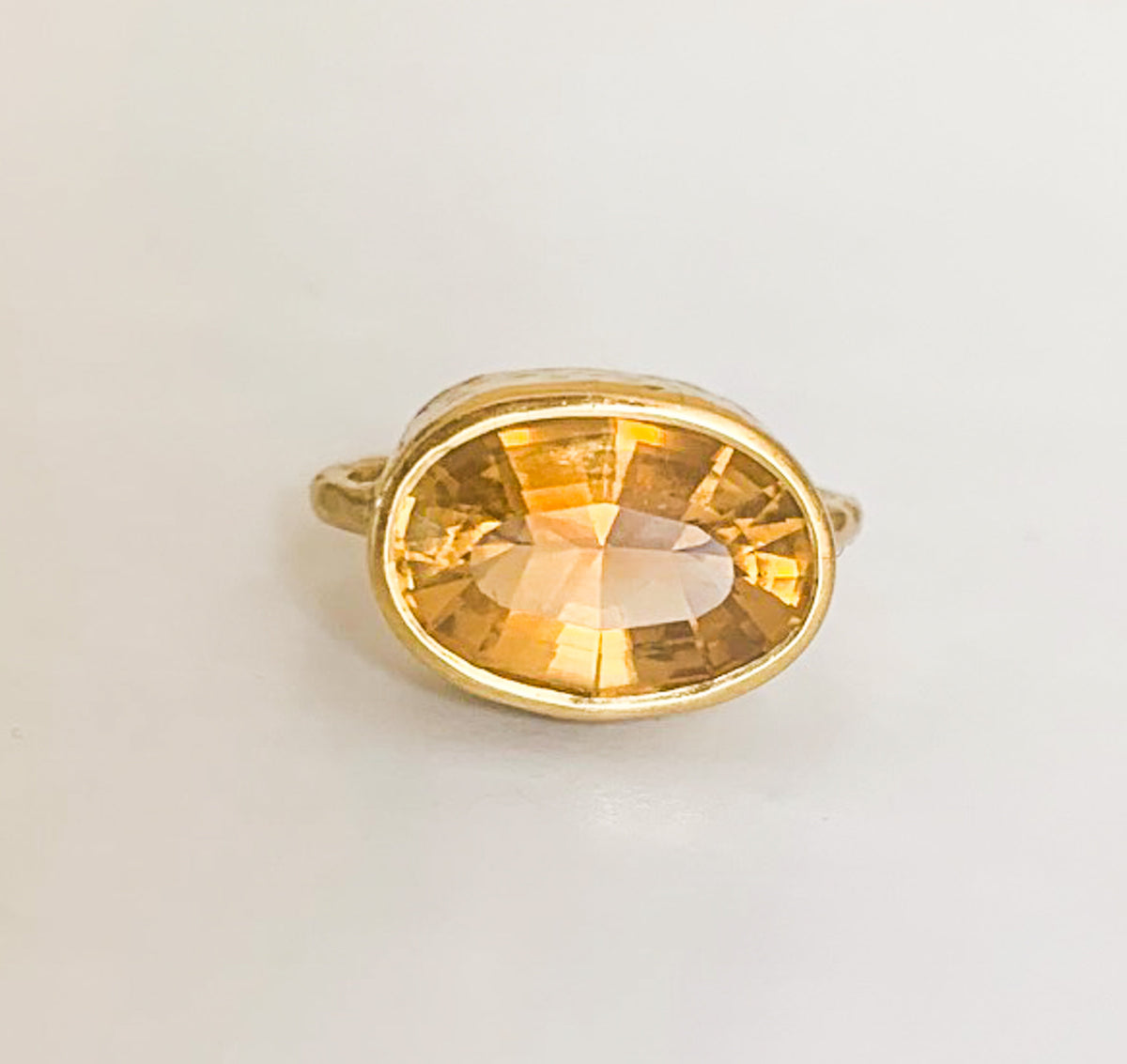 22K Gold Citrine Ring - Premium from All The Best Vintage - Just $795! Shop now at All The Best Vintage