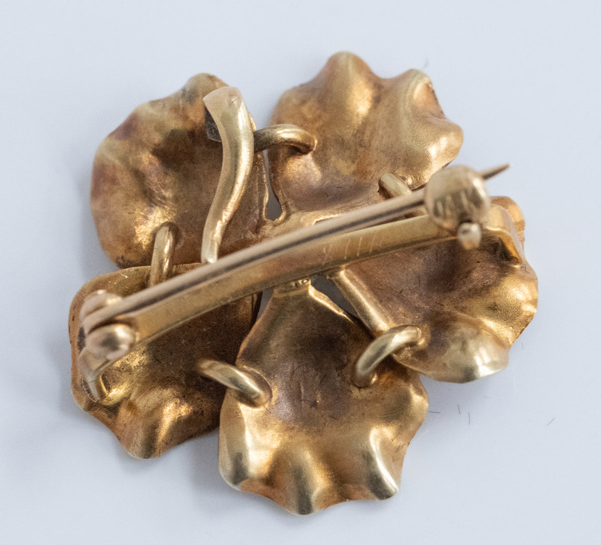 Antique Art Nouveau 14K Enamel and Pearl Pin / Pendant - Premium Brooch from All The Best Vintage - Just $795! Shop now at All The Best Vintage