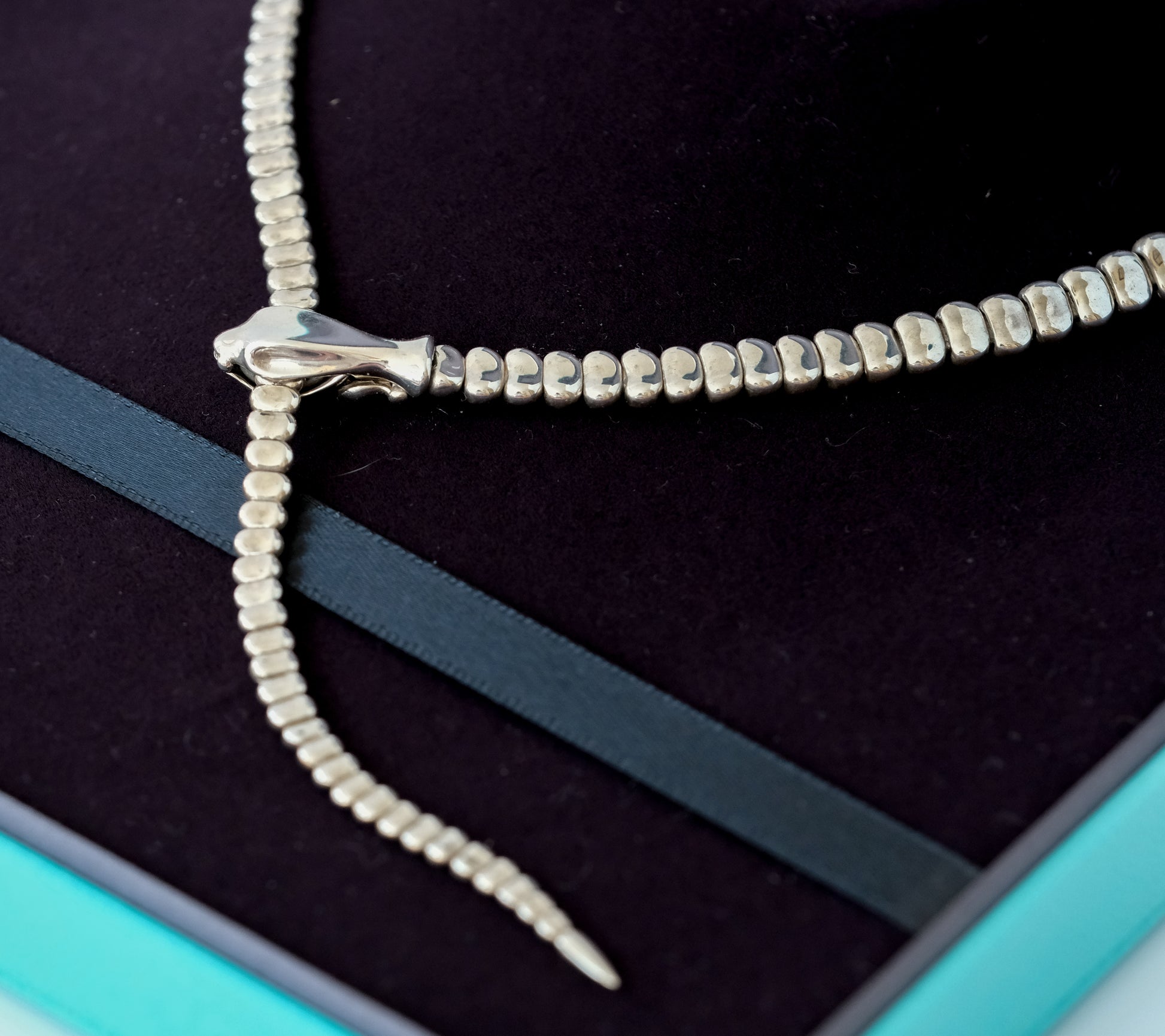 Elsa Peretti for Tiffany Snake Necklace - Premium Necklace from All The Best Vintage - Just $5900! Shop now at All The Best Vintage