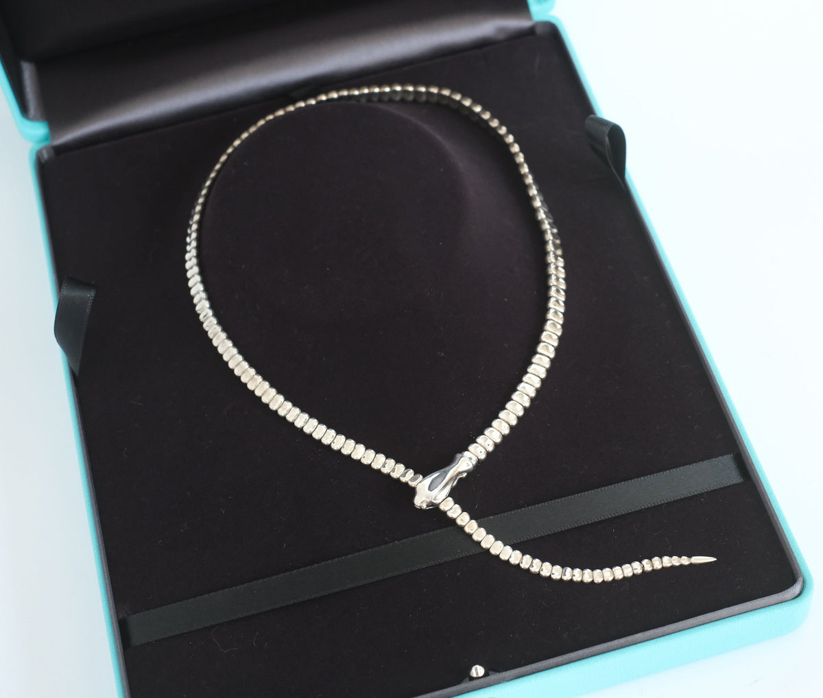 Elsa Peretti for Tiffany Snake Necklace - Premium Necklace from All The Best Vintage - Just $5900! Shop now at All The Best Vintage