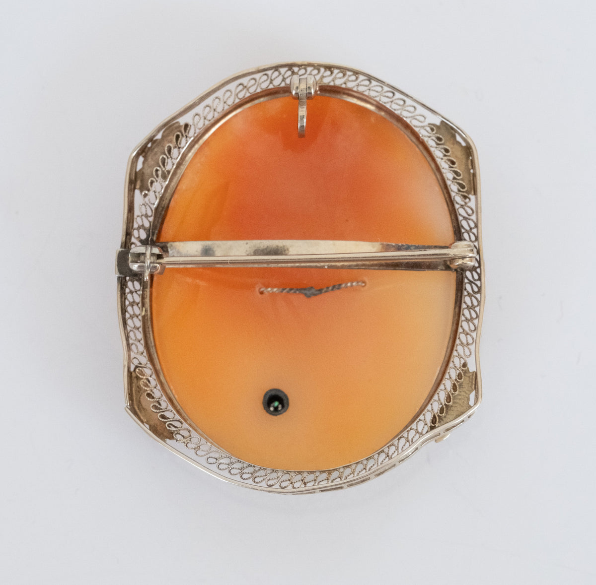 Lovely Vintage 14K Habille Cameo Brooch / Pendant - Premium Brooch from All The Best Vintage - Just $695! Shop now at All The Best Vintage