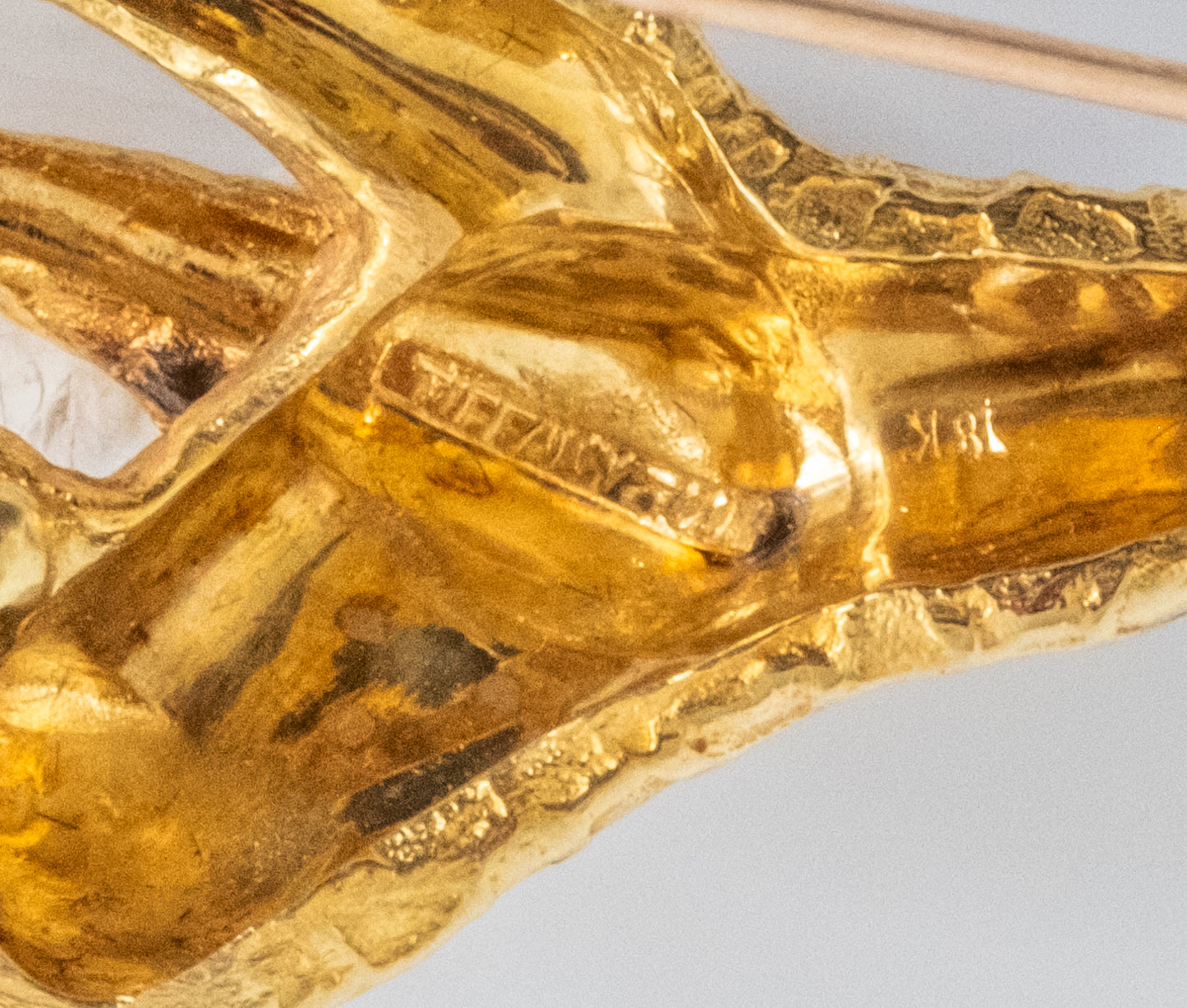 ON HOLD for MD.  Vintage Tiffany & Co 18K Giraffe Pin - Rare Find - Premium Brooch from All The Best Vintage - Just $1! Shop now at All The Best Vintage