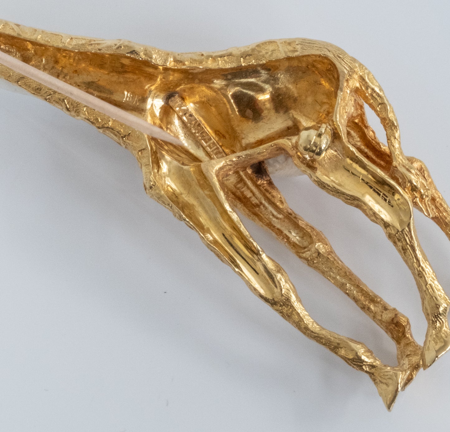 ON HOLD for MD.  Vintage Tiffany & Co 18K Giraffe Pin - Rare Find - Premium Brooch from All The Best Vintage - Just $1! Shop now at All The Best Vintage