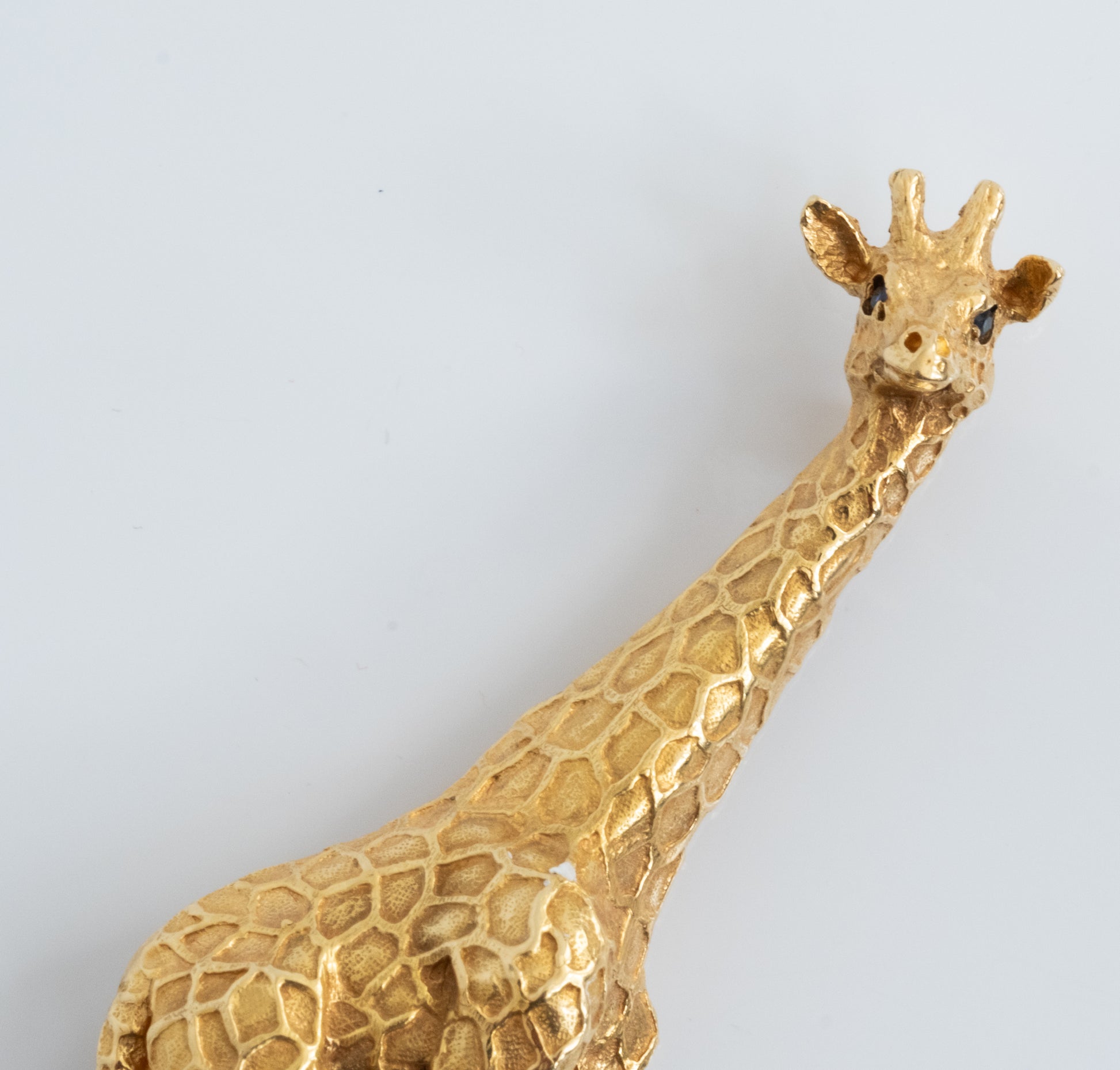 ON HOLD for MD.  Vintage Tiffany & Co 18K Giraffe Pin - Rare Find - Premium Brooch from All The Best Vintage - Just $5200! Shop now at All The Best Vintage