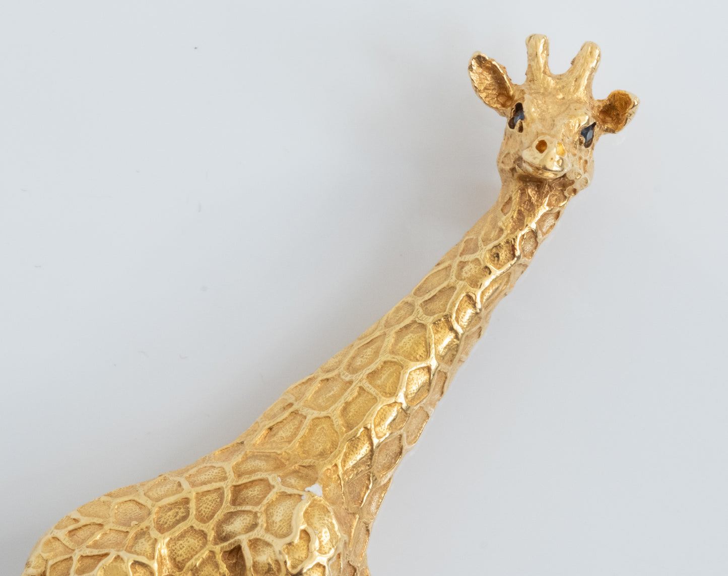 ON HOLD for MD.  Vintage Tiffany & Co 18K Giraffe Pin - Rare Find - Premium Brooch from All The Best Vintage - Just $1! Shop now at All The Best Vintage