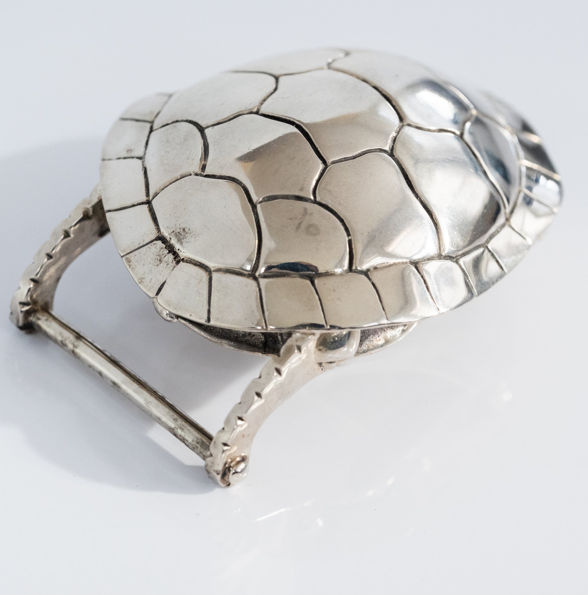 Large Vintage Kieselstein Cord Turtle Belt Buckle - Amazing! - Premium  from All The Best Vintage - Just $1495! Shop now at All The Best Vintage