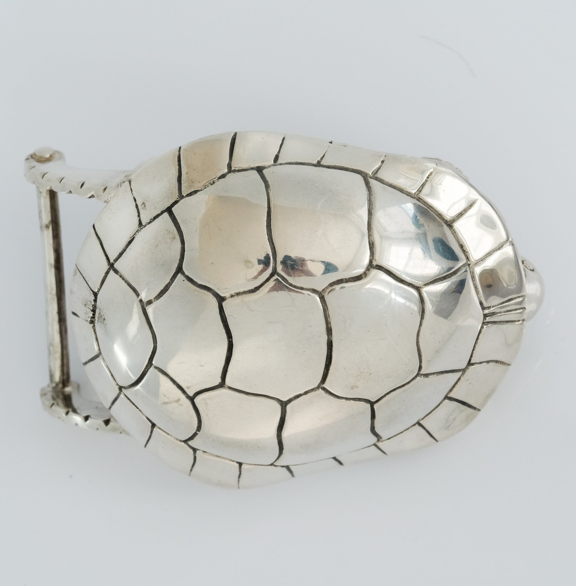 Large Vintage Kieselstein Cord Turtle Belt Buckle - Amazing! - Premium  from All The Best Vintage - Just $1495! Shop now at All The Best Vintage
