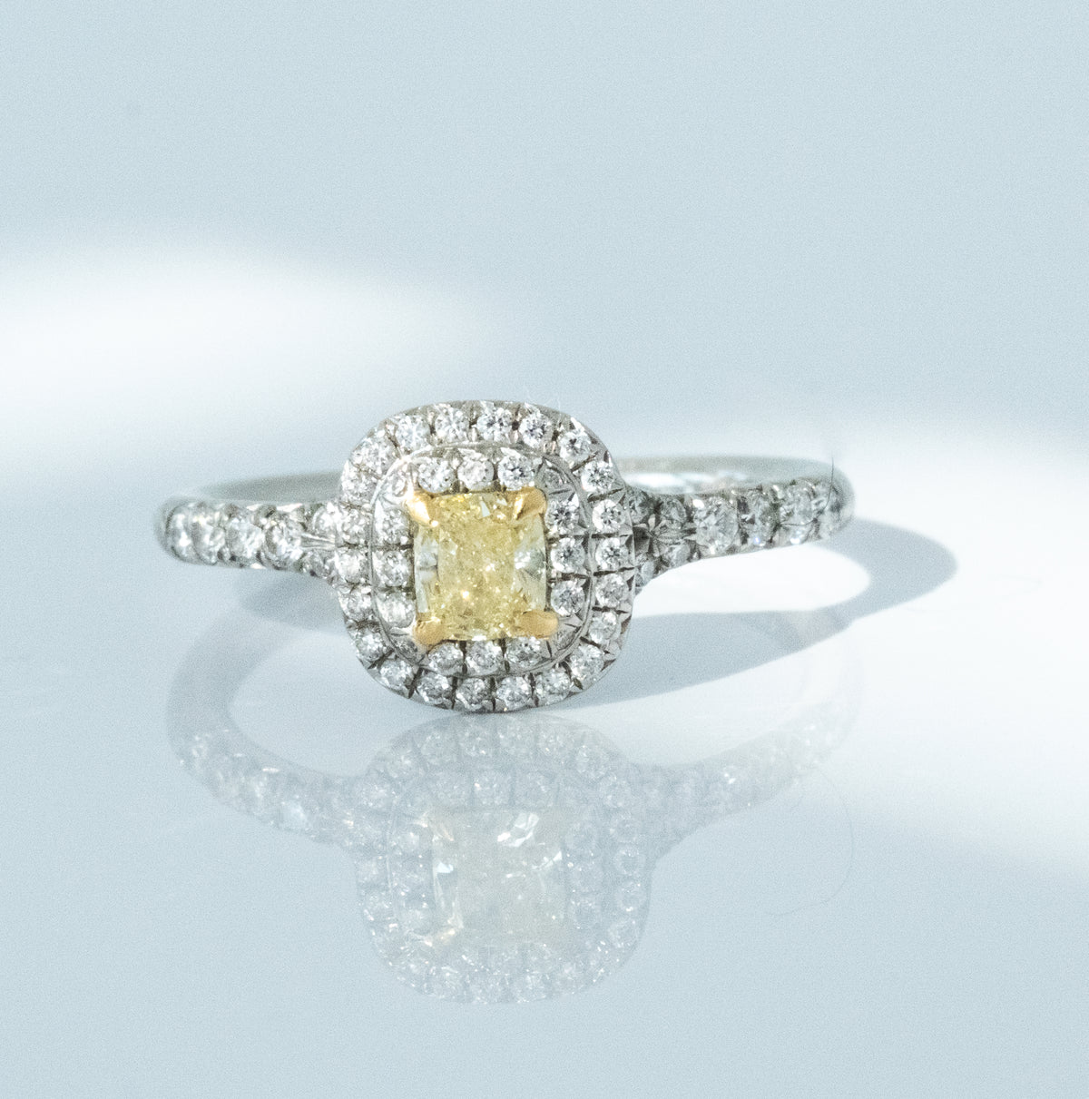 Tiffany & Co Fancy Yellow Diamond Soleste Collection Ring - Premium  from All The Best Vintage - Just $3900! Shop now at All The Best Vintage