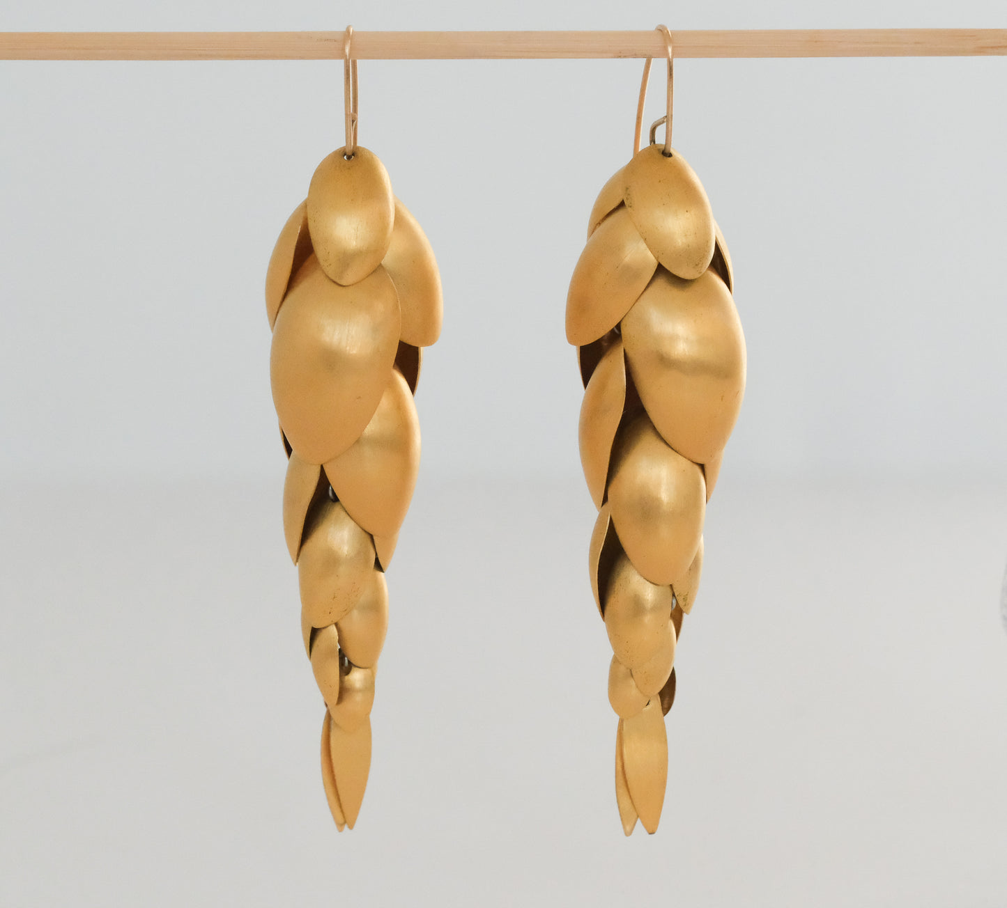 Ted Muehling Rare Vintage Large Articulated Pinecone Earrings - Premium Earrings from All The Best Vintage - Just $3300! Shop now at All The Best Vintage